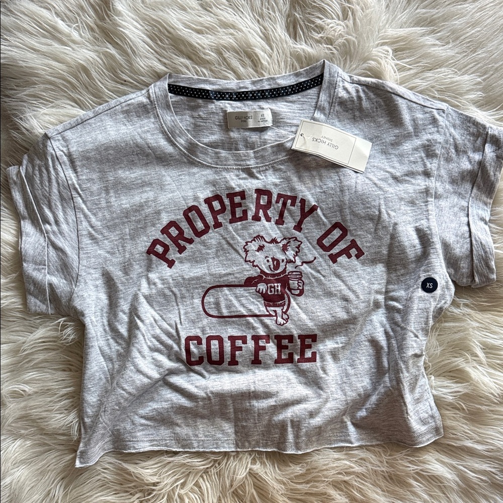 🐨 GILLY HICKS GRAPHIC TEE ☕️